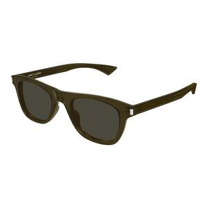 NWT Yves Saint Laurent SL-879 Brown Grey 51mm Sunglasses